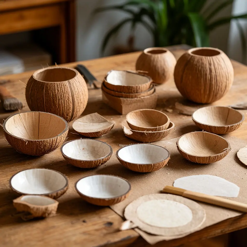 Coconut Shell Craft