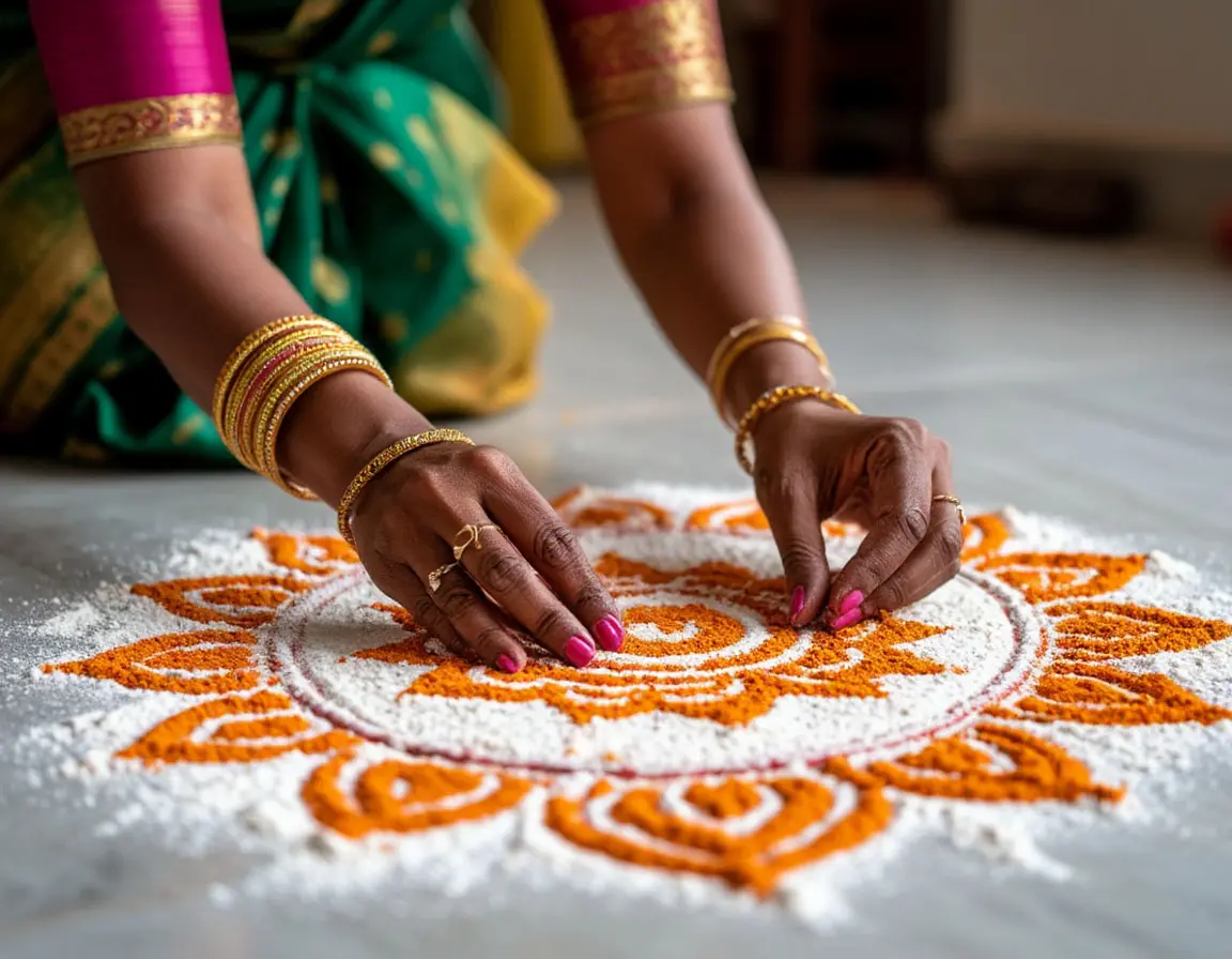 Quick Kolam Art