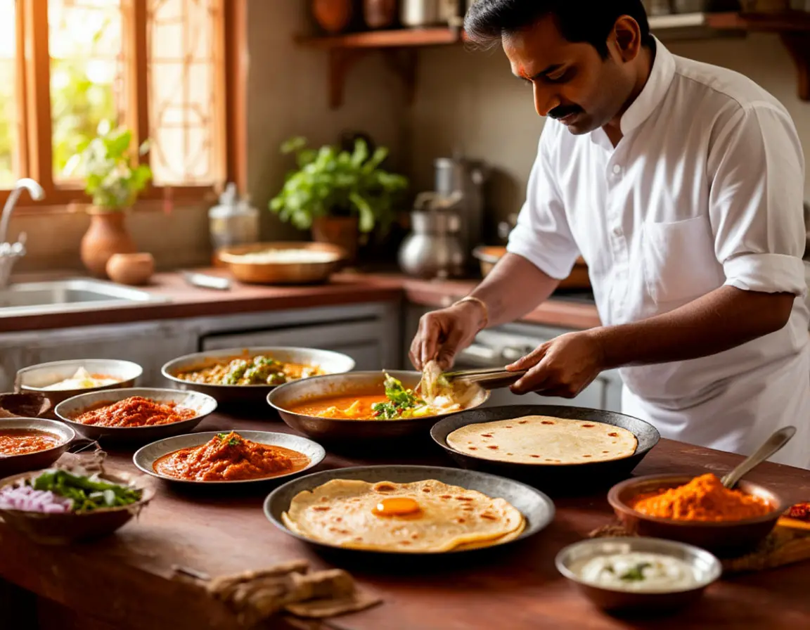 Tamil-Style Breakfast Cooking