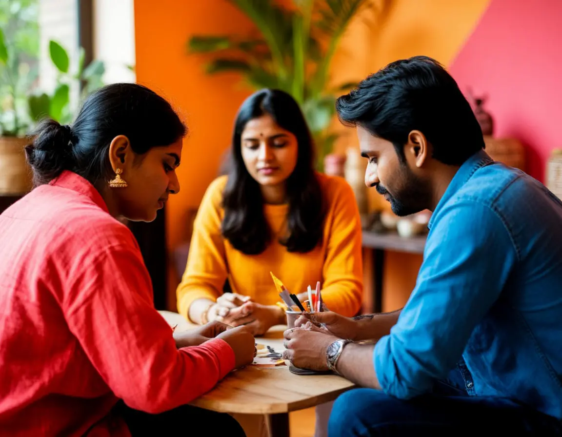 Indian creators sharing skills