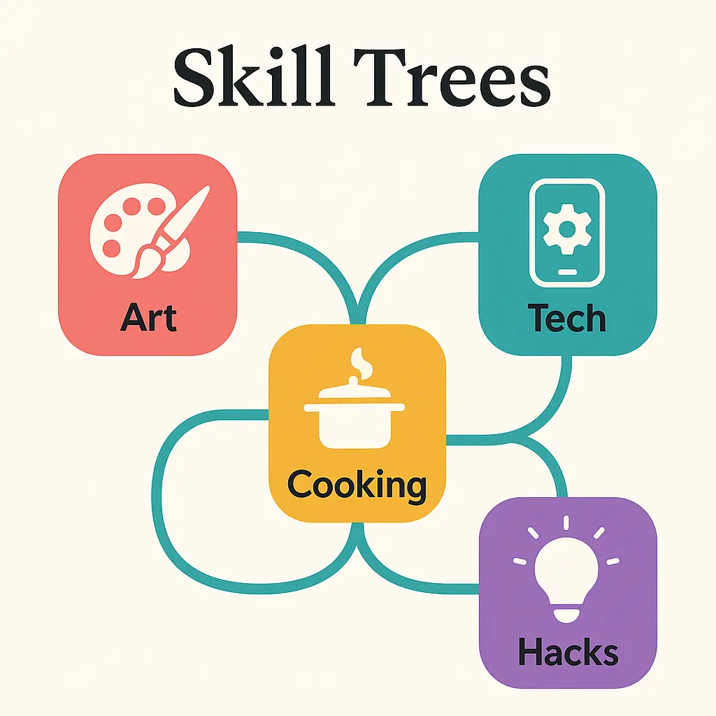 Skill Trees mind map